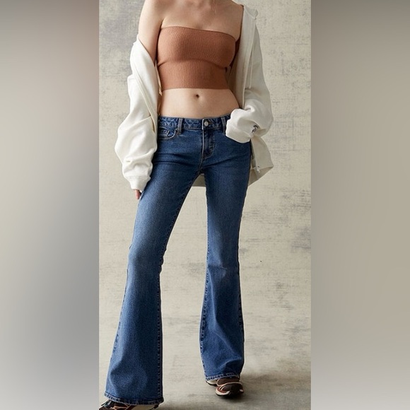 PacSun Denim - PacSun Marlin Flare Blue Horizon Jeans